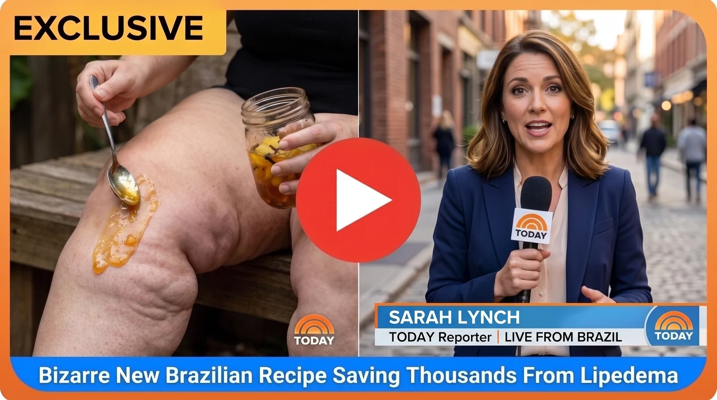 Assista ao vídeo: reportagem ao vivo do Brasil sobre a receita que está ajudando mulheres com lipedema
